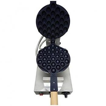 SHINA 220V Molde de Huevo Tarta Olla de huevo eléctrica Horno Máquina para hacer pan,profiterol ,waffle Gofre,Acero inoxidable Antiadherente Horno de la torta del huevo Enchufe UK / EU