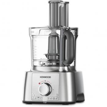 Kenwood MultiPro Express FDP65.820SI Procesador de Alimentos 1000W, Bol de 3L, Color Plata