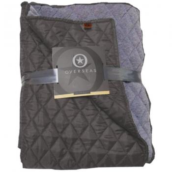 Overseas Colcha tafetán/jersey 130x150 cm gris antracita