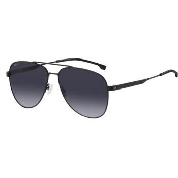 Gafas de Sol Hugo Boss 1641/S Hombre Negro Matte con Doble Puente
