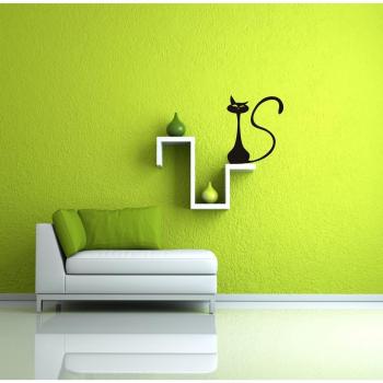 Vinilo Decorativo GATO NEGRO-Unica