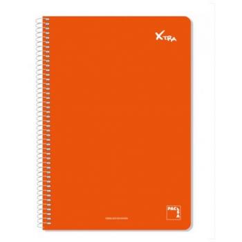 CUADERNO SERIE XTRA 60GR.TAPA CONTRACOLADA FOLIO