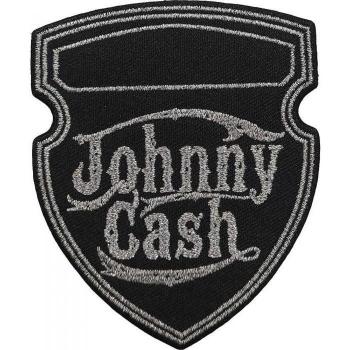 Parche para planchar Johnny Cash Talla Única gris/negro