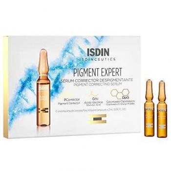 Isdinceutics Pigment Expert - 10 Ampoules (2 ml each) - Skin Brightening Serum for Dark Spots
