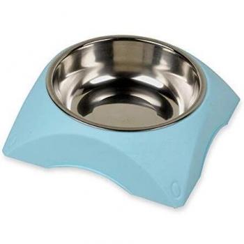 GAUN 62255 Bowl Mascotas Mixto, 17 cm x 17 cm x 4 cm, Capacidad 400mL