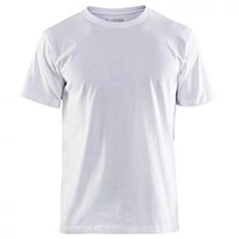 Blaklader Classic White Round Neck T-Shirt - Size Large