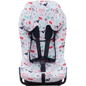 Funda para silla de coche Jyoko Wob Uno - Hipoalergénica, fácil de poner y compatible con Dino Party