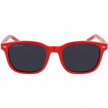 Lacoste L3639S Red Square Acetate Sunglasses for Men and Women - 49mm