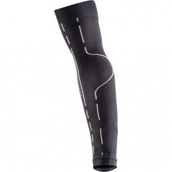 Manguitos de running unisex X-Bionic Helixcoil Armergizer gris negro 40-42