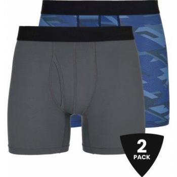 Kilpi Nett Technical Boxers Set of 2 for Men - Dark Grey, Size 3XL