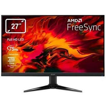 Acer Nitro QG1 Monitor, 69 cm 27 W, 16:9 FHD ZeroFrame, FreeSync 1ms