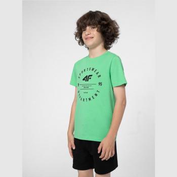 Camiseta de Manga Corta Niño 4F M294 Canary Verde