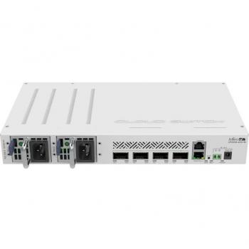 MikroTik CRS504-4XQ-IN Cloud Router Switch with 4x 100G QSFP28 and 16x 25G Ports, PoE, RouterOS L5
