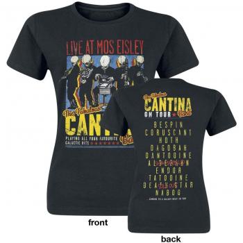 La Guerra de las Galaxias Cantina Band On Tour Camiseta Mujer Negro XL