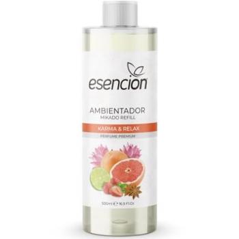 Ambientador Mikado Recarga KARMA & RELAX 500ml - Recambio Difusor - Aroma Premium - Fragancia para casa y oficina