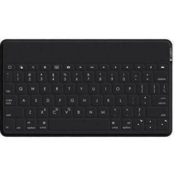Teclado Móvil Logitech Keys-To-Go, QWERTY Español, Negro con Bluetooth