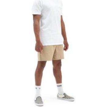 Bermuda para Hombre Vans Range Relaxed Beige - Pantalón Corto Deportivo Casual