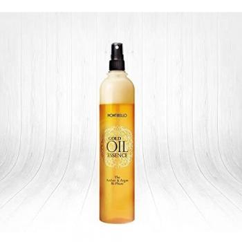 Montibel-Lo Gold Oil Essence Amber y Argan, Aceite Capilar Bifásica, 400 ml