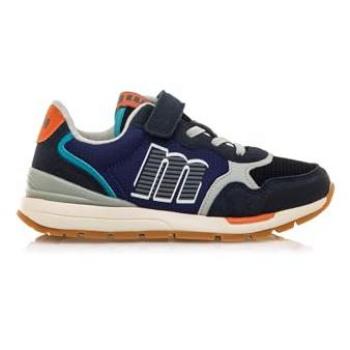Zapatillas Deportivas Compact MTNG para Niños - Cierre con Cordones y Adherente, Puntera Redonda, Color Azul
