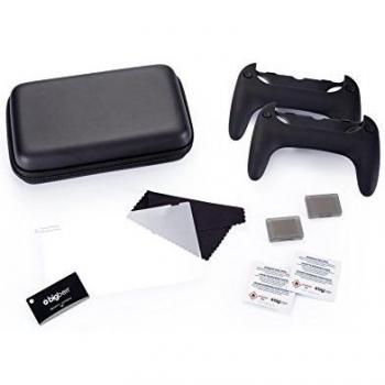 Bigben Interactive - Kit Con Funda, Asas Para Joy-Con, Protector De Pantalla, Paño Antiestático Y Dos Fundas Para Tarjetas De Juego