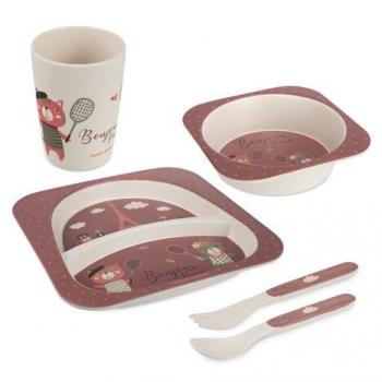 Bonjour Paris 5-Piece Children's Dinnerware Set