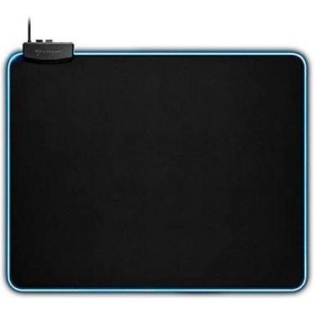 Sharkoon 1337 RGB XL - Alfombrilla Gaming, Flexible, Goma, 450x380x3 mm, Negro