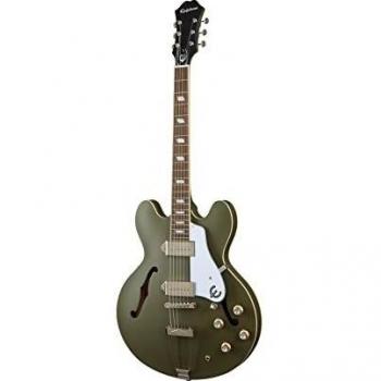 Epiphone Casino Worn Olive Drab Electric Guitar