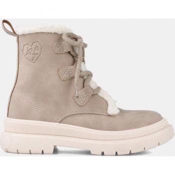 Botines Garvalín con cordones y pelo para niña