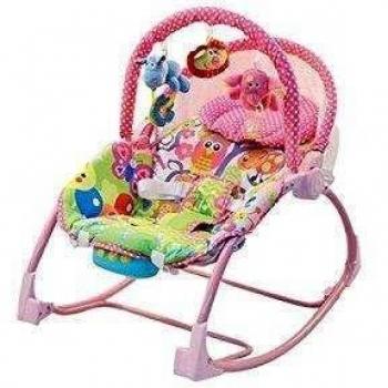 Plastimyr - Hamaquita evolutiva, diseño búho, color rosa