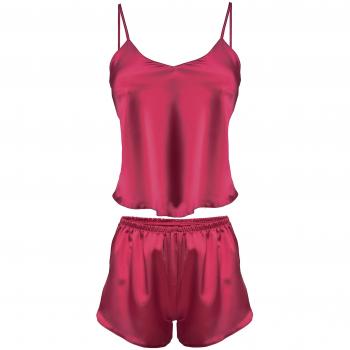 Dkaren-ropa de dormir para mujer ropa-juego de satén KAREN