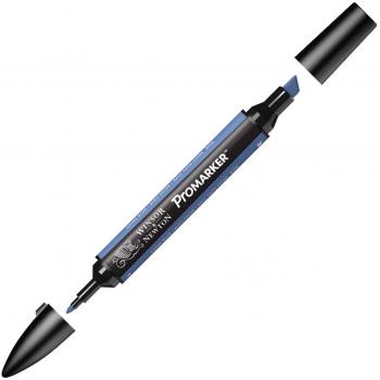 Rotulador de Alcohol Doble Punta Winsor & Newton Color Azul China (B736)