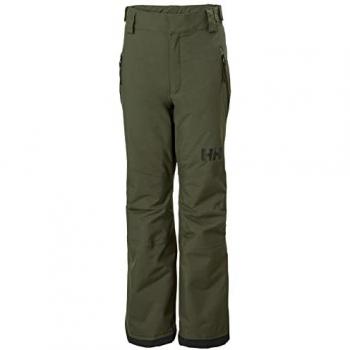 Helly Hansen Legendary Waterproof Ski Pants for Boys, Green, Size 16