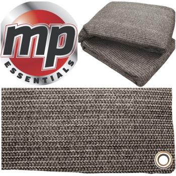 MP Essentials - Estera transpirable y resistente al agua para exterior, para suelo y tiendas de campaña, color ANTHRACITE & GREY, tamaño 2.5 x 3.5m
