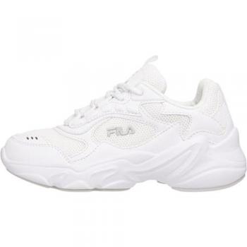 Fila Collene Kids Basketball Sneakers - White Unisex Trainers