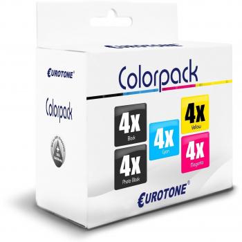 20x Kompatible Tintenpatronen für Canon PGI-525 CLI-526 mit Chip PGI525 CLI526 Pixma MG5250 MG5150 MG6150 MG8150...