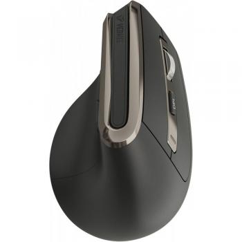 Ratón Inalámbrico Vertical Ergonomía Dual 2.4GHz/BT5.0/BT3.0 con Batería 3200 DPI YENKEE YMS 5040 Negro Mate
