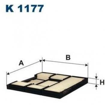 Filtron K1177 Calefacción para Automóviles