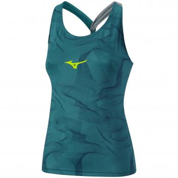 Mizuno Women's Printed Camiseta De Tirantes - AW17 - XL