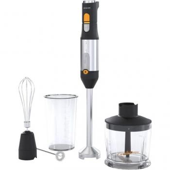 Batidora de Mano Multifuncional Sencor SHB 6302BK, Ultra-Potente 1200W, Lame en Titanio, Diseño Ergonómico, Color Negro