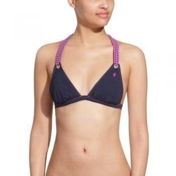 Banana Moon - Parte superior del bikini para mujer, talla 38, color Azul