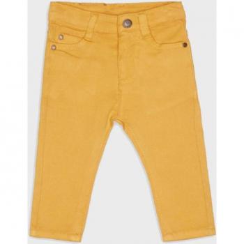 Pantalón bebé niña Street Monkey en color Sangria, talla 3 meses - Composición 95% Algodón y 5% Elastano