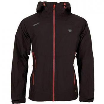 Ternua Shishel M Chaqueta Impermeable, Hombre, Black
