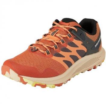 Merrell Nova 3 - Zapatillas de trail running para hombre, color marrón y melón de arcilla, talla 41