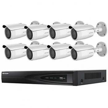 Kit de Videovigilancia Hikvision 8 Cámaras Bullet