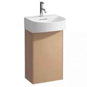 Unidad de Base para Lavabo LAUFEN Sonar, 1 Puerta, Bisagra Derecha, Color Cobre, Dimensiones 38,5x60x24cm