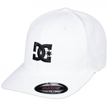 DC Shoes Cap Star 2 Gorra para Hombre, White/Black, L/XL