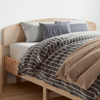 Cabecero de madera maciza de pino 160 cm vidaXL