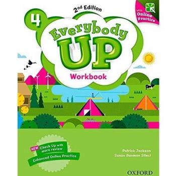 Everybody Up! 2nd Edition 4. Workbook with Online Practice: Linking your classroom to the wider world - 9780194106412