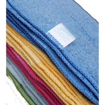 Toallitas Cheeky – 25 toallitas de rizo de bambú con arco iris, reutilizables, 15 x 15 cm, reutilizables, multicolor, perfectas para manos y cara