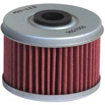 Filtro de aceite K&N KN-113 con alta eficiencia de filtración, diseño de flujo mejorado, construcción duradera, compatible con múltiples vehículos y fácil instalación